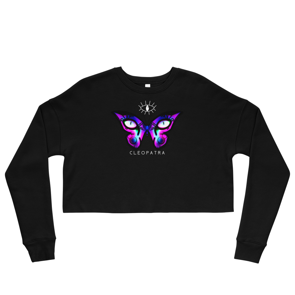 Cleopatra (Trance) - Women's Cropped Sweatshirt